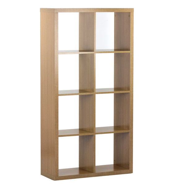 Libreria 8 Ripiani 77x147x30 cm in Legno MDF Effetto Rovere acquista