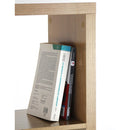 Libreria 8 Ripiani 77x147x30 cm in Legno MDF Effetto Rovere-4