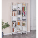 Libreria 15 Ripiani 96x24,8x192 cm in Legno MDF Bianco-4