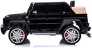 Macchina Elettrica per Bambini 12V Mercedes Maybach G650 Landaulet Nera-2