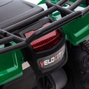 Quad Elettrico per Bambini 12V Verde-9