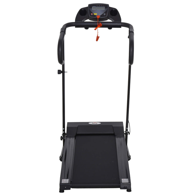 Tapis Roulant Elettrico Pieghevole con Schermo LCD 500W -4