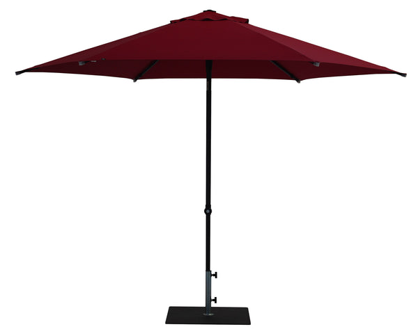 Ombrellone da Giardino Ø3 m Palo Ø38 mm in Alluminio Tessuto Olefin Trend Bordeaux prezzo