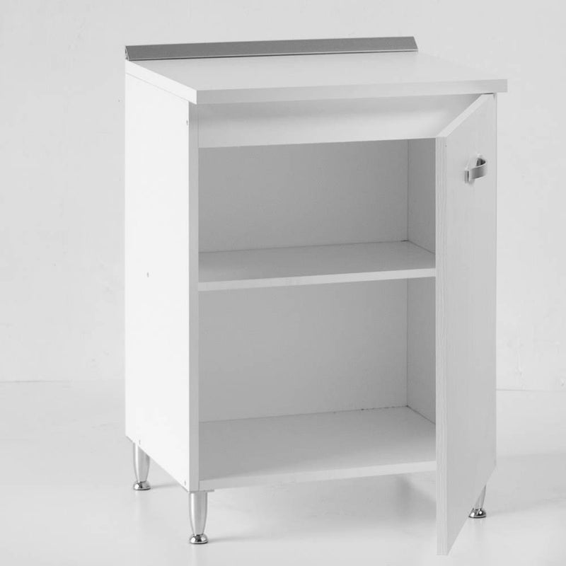 Base cucina con anta 60x50x85H cm cemento-2