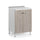 Base cucina con anta 60x50x85H cm olmo