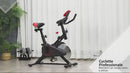 Heimtrainer für aerobes Training mit schwarzem und rotem LCD-Display