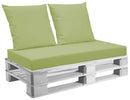 Cuscini per Pallet 120x80 cm Seduta e Schienale in Similpelle Mariotti Belem Lime-5