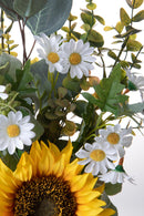 Set 2 Bouquet Artificiali con Girasoli H 53 cm -2