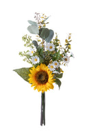 Set 2 Bouquet Artificiali con Girasoli H 53 cm -1