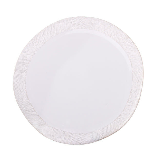 prezzo Set 2 Piatti in Ceramica Decorato Larghezza 34 cm