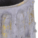 Vaso Stone in Ceramica Decorato H 34,5 cm-3