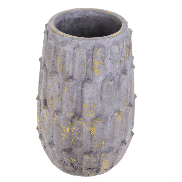 prezzo Vaso Stone in Ceramica Decorato H 34,5 cm