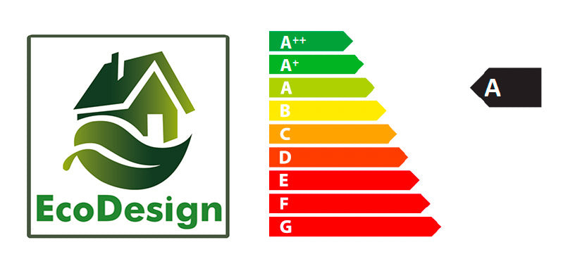 Stufa a Legna 7,1 kW 75,1x63x38,9 cm Nice Nera-4