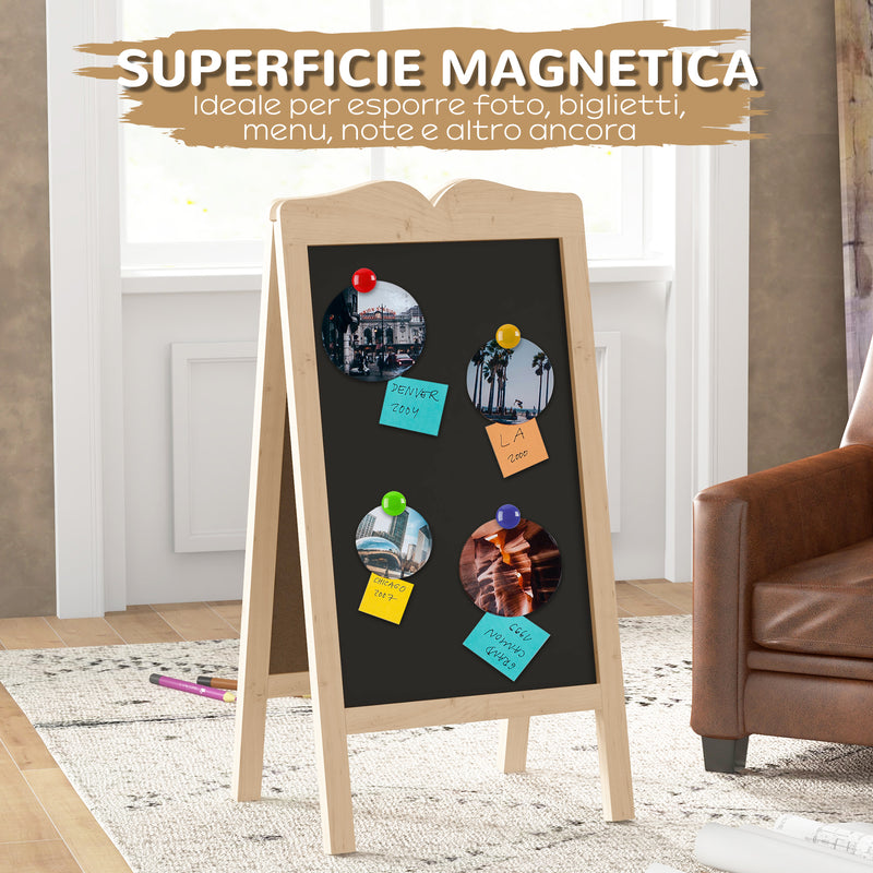 Lavagna Magnetica Banco 3 in 1 per Bambini con Accessori – acquista su  Giordano Shop