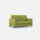 Divano 2 Posti 138x85x85 cm Karay in Tessuto Verde-1