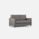 Divano 2 Posti 158x85x85 cm Karay in Tessuto Grigio-1