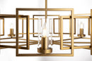 House Pendelleuchte in Gold Bowi Metal