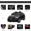 Macchina Elettrica per Bambini 12V con Licenza Mercedes GLA 45 AMG Nera-6