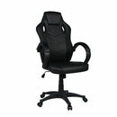 Sedia da Gaming Ergonomica 59x110/120x65 cm in Similpelle Nero-1