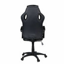 Sedia da Gaming Ergonomica 59x110/120x65 cm in Similpelle Nero-5