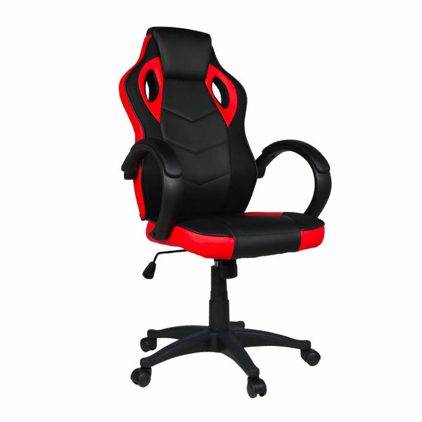 Sedia da Gaming Ergonomica 59x110/120x65 cm in Similpelle Nero/Rosso prezzo