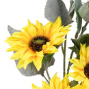 Set 4 Girasoli Artificiali per 5 68 cm-3