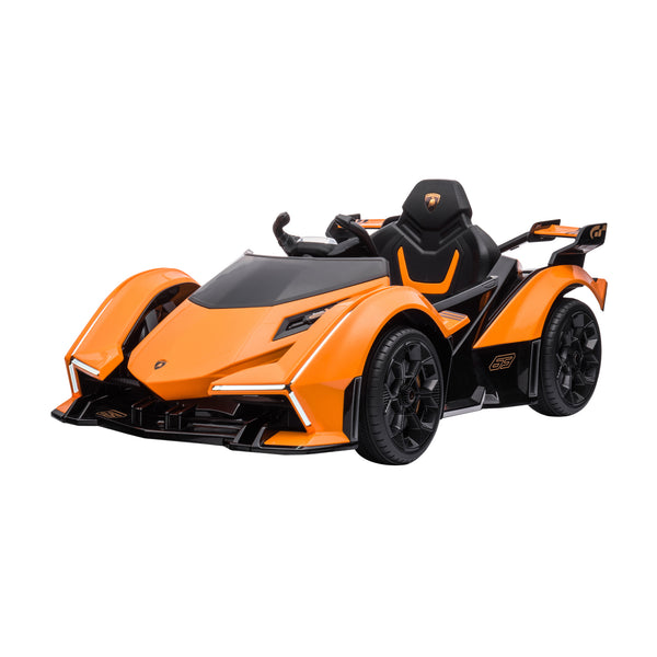 Macchina Elettrica per Bambini 12V con Licenza Lamborghini V12 Vision Gran Turismo Arancione online