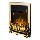 Camino Elettrico da Incasso 59,5x48,5x12 cm Effetto Fiamma 2000W Galileo gold-1