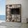 Libreria Moderna 5 Ripiani con Pannello per TV 178x36x204 cm in nobilitato Marrone