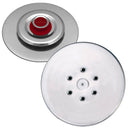 Kit 3 Coperchi Magici Antiodore Ø27, Ø31, Ø35 cm in Acciaio Inox Pomello Rosso-6