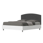 Letto Matrimoniale Antilia Grigio Varie Misure-1