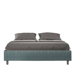 Letto Matrimoniale Azelia Aragona 8 Blu Varie Misure-1