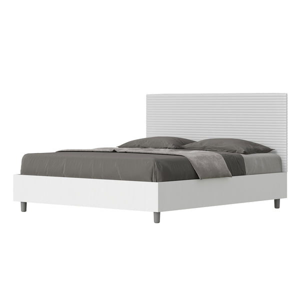 Letto Matrimoniale Level Bianco Varie Misure acquista