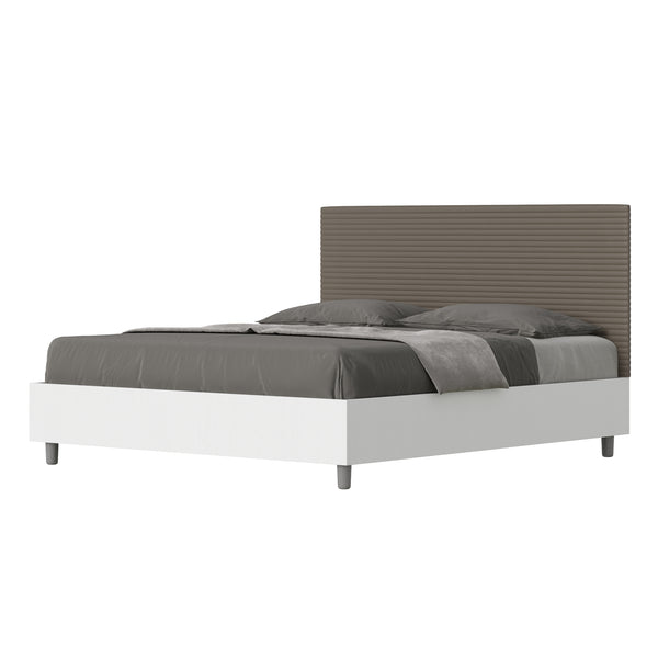 Letto Matrimoniale Level Cappuccino Varie Misure sconto