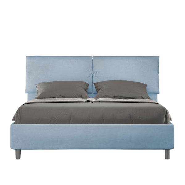 Letto Matrimoniale Mados Azzurro Varie Misure sconto