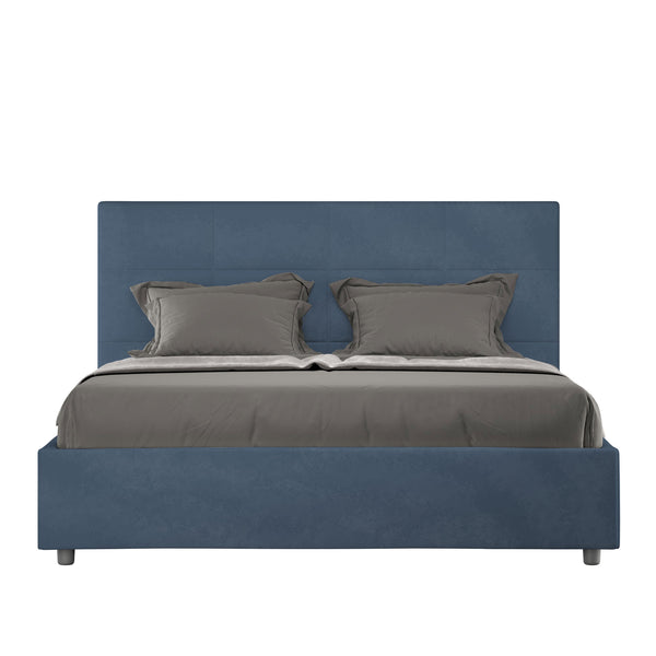 Letto Matrimoniale Mika Blu Varie Misure sconto