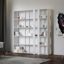 Libreria Moderna 5 Ripiani 178x36x204 cm in nobilitato Bianca-1