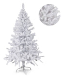 Albero di Natale Artificiale 536 Punte 180 cm Bianco-4