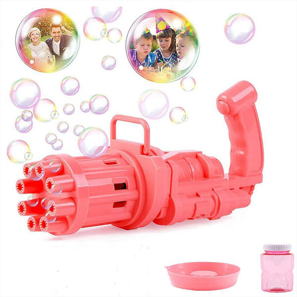 prezzo Automatische Bubble Gun Ba Batterien Pink Bubble Gun