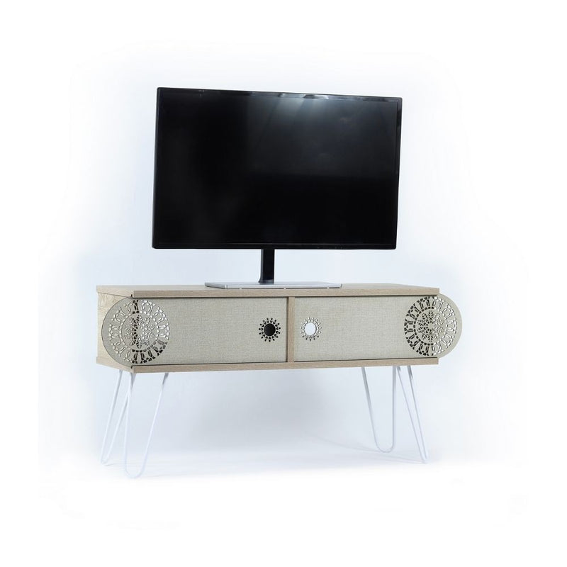 Porta TV Ilia rovere 106x30x48H -1