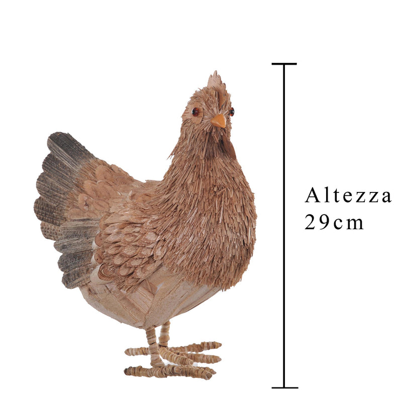 Gallina Decorativa H 29 cm-2