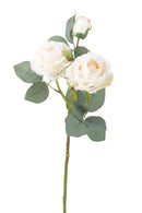 Set 6 Rose Artificiali Rami per 4 Fiori 60 cm -1