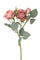 Set 6 Rose Artificiali Rami per 4 Fiori 60 cm