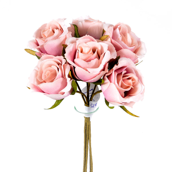 Set 12 Rami Rose Rosa Artificiali da 6 H 135 cm online