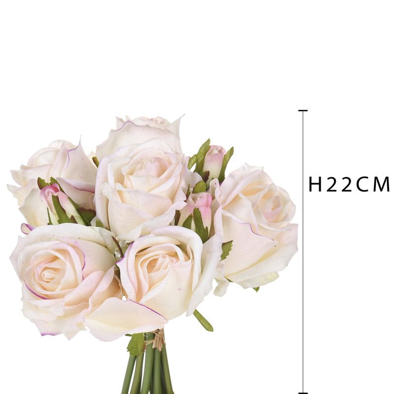 Set 2 Bouquet Artificiali con cm H 22 cm Nat Touchm-2