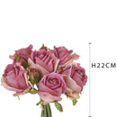 Set 2 Bouquet Artificiali con cm H 22 cm Nat Touchm-2