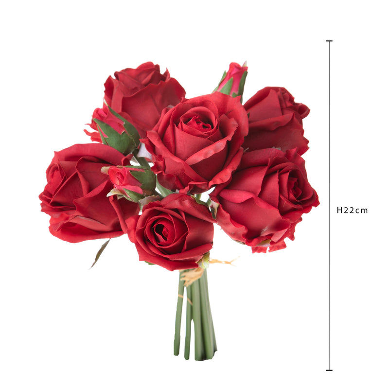 Set 2 Bouquet Artificiali con cm H 22 cm Nat Touchm-2