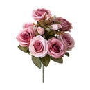 Set 3 Bouquet Artificiali Rose Anticato 39 cm -1