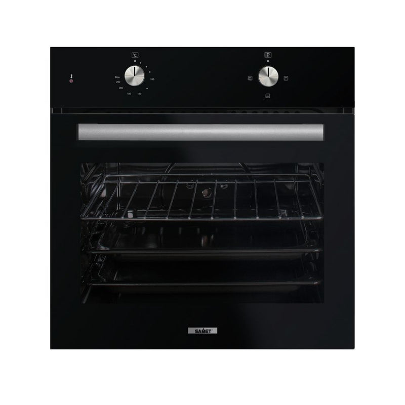 Forno Zeus elettrico statico nero Samet-1