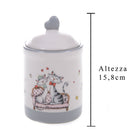 Set 4 Contenitori con Coperchio H 15,8 cm-2